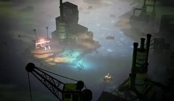 Сцена с применением игровых возможностей The Flame in the Flood