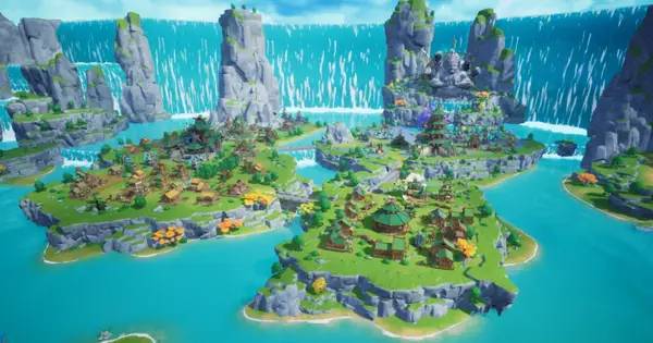 Сцена с применением игровых возможностей The Lost Village