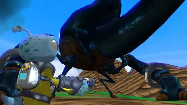 Сцена с применением игровых возможностей The Maw