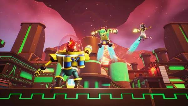 Сцена с применением игровых возможностей The Otterman Empire