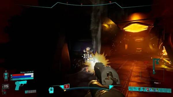 Сцена с применением игровых возможностей The Pit Infinity