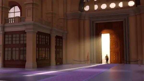 Сцена с применением игровых возможностей The Raven Remastered