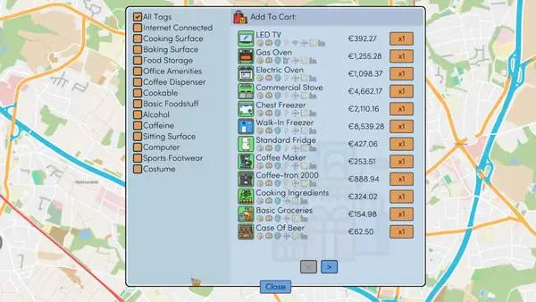 Сцена с применением игровых возможностей This Grand Life 2