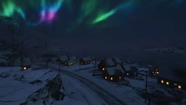 Сцена с применением игровых возможностей Til Nord