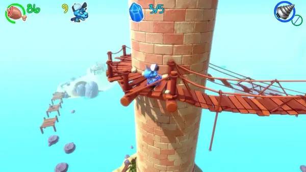 Сцена с применением игровых возможностей Tiny Hands Adventure