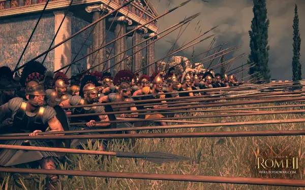 Сцена с применением игровых возможностей Total War  ROME 2 - Emperor Edition