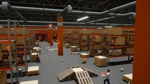 Сцена с применением игровых возможностей TP Royale