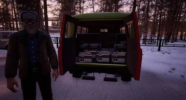 Сцена с применением игровых возможностей Trans-Siberian Railway Simulator