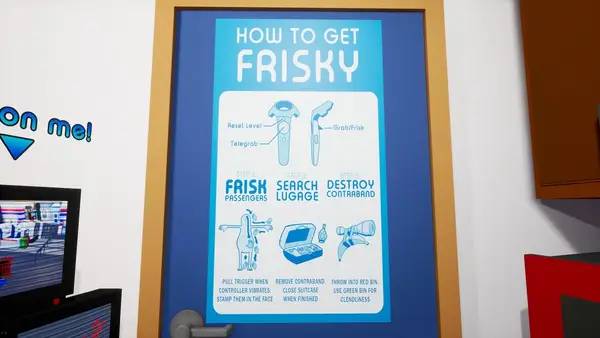 Сцена с применением игровых возможностей TSA Frisky