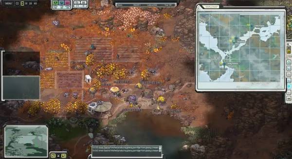 Сцена с применением игровых возможностей Unclaimed World