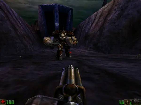 Сцена с применением игровых возможностей Unreal Mission Pack  Return to Na Pali