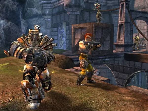 Сцена с применением игровых возможностей Unreal Tournament 2004  Editor's Choice Edition