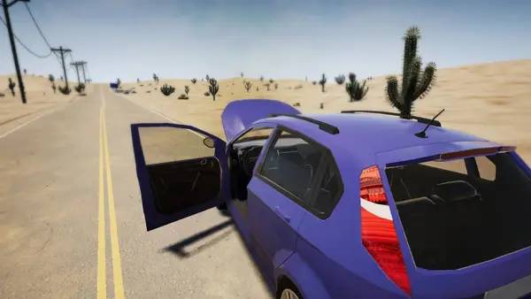 Сцена с применением игровых возможностей Uplands Motel