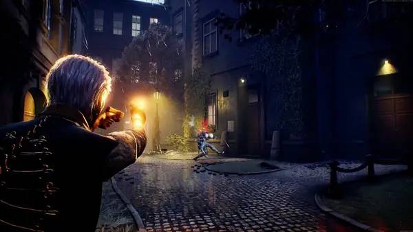 Сцена с применением игровых возможностей Vampire The Masquerade - Bloodhunt