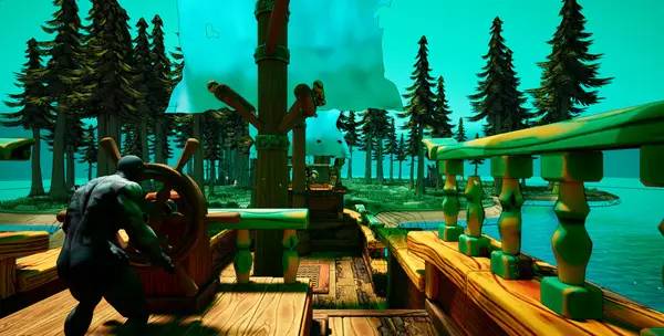 Сцена с применением игровых возможностей Vasterra