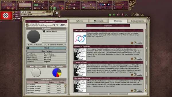 Сцена с применением игровых возможностей Victoria 2  Heart of Darkness - Ultimate Ultimatum