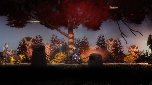 Сцена с применением игровых возможностей Vigil The Longest Night