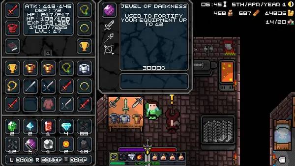 Сцена с применением игровых возможностей Warlight Bravestone