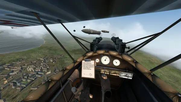 Сцена с применением игровых возможностей Warplanes WW1 Fighters