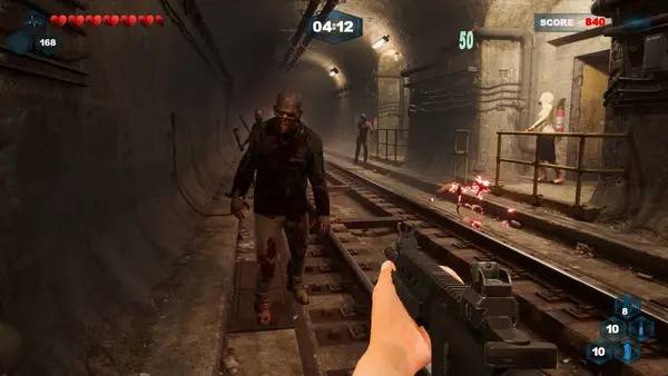 Сцена с применением игровых возможностей Waves of Death