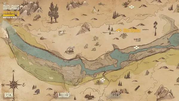 Сцена с применением игровых возможностей WESTSLINGERS