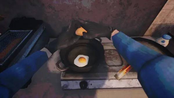 Сцена с применением игровых возможностей While We Wait Here