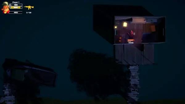 Сцена с применением игровых возможностей Whiskey and Zombies  The Great Southern Zombie Escape
