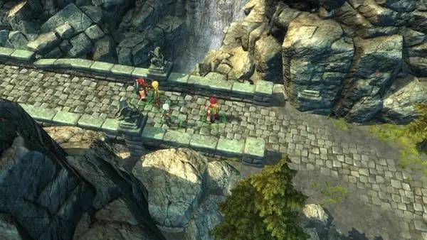 Сцена с применением игровых возможностей Willy-Nilly Knight