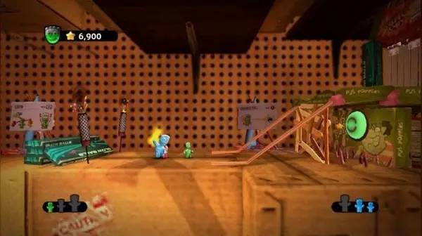 Сцена с применением игровых возможностей World Gone Sour