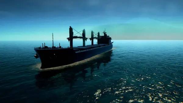 Сцена с применением игровых возможностей World Ship Simulator