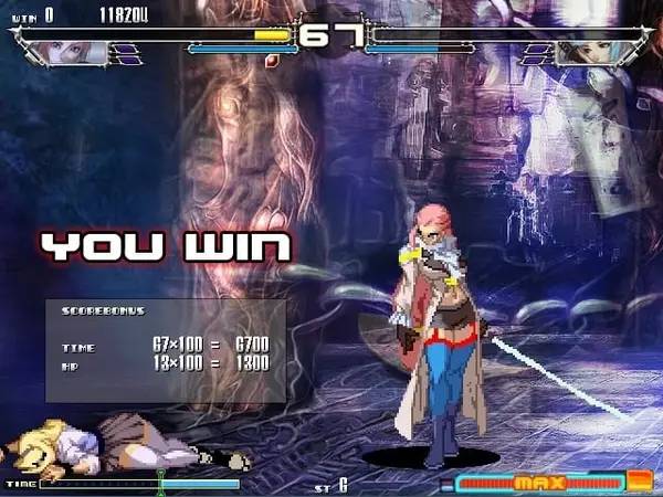 Сцена с применением игровых возможностей Yatagarasu Attack on Cataclysm