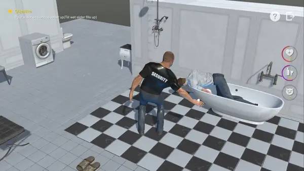 Сцена с применением игровых возможностей You have a drunk friend