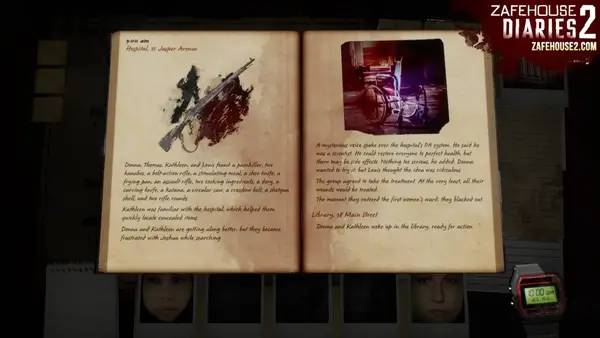 Сцена с применением игровых возможностей Zafehouse Diaries 2