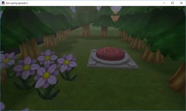 Сцена с применением игровых возможностей Zero spring episode 2