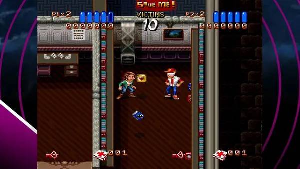 Сцена с применением игровых возможностей Zombies Ate My Neighbors and Ghoul Patrol